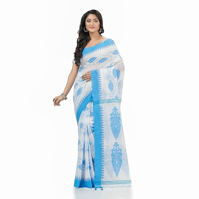 Bengali Tant Pure Cotton Handloom Saree